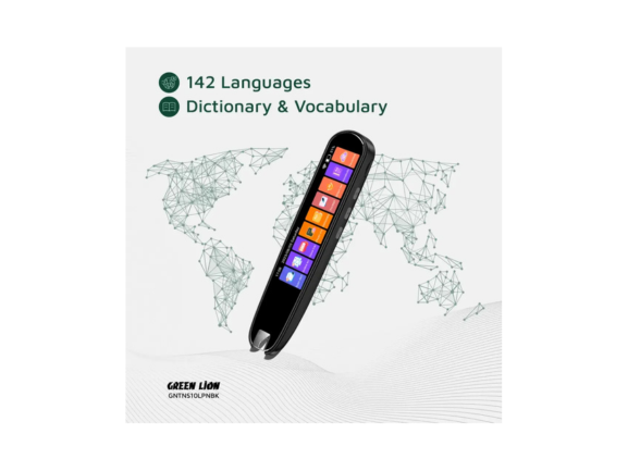 Green Lion Translation Pen - Black | Instant OCR Translation Device Green Lion Translation Pen - Black | Instant OCR Translation Device